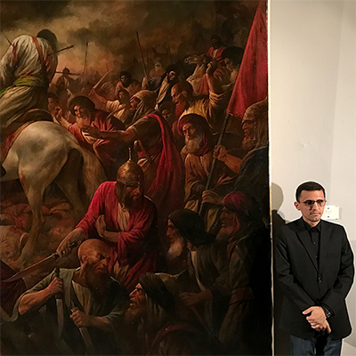 پایان تابلوی «عادیات» با موضوع جهاد تا یک ماه دیگر