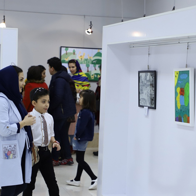 نمایشگاه نقاشی «هنرمندان کوچک » در نگارخانه حوزه هنری آذربایجان غربی