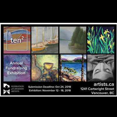 فراخوان نمایشگاه Ten Squared فدراسیون هنرمندان کانادایی