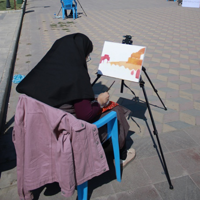 کارگاه نقاشی « هویت اسلامی ، ایرانی »