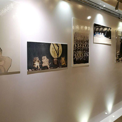 نمایشگاه آثار تصویرگران چینی در جشنواره کتاب کودک و نوجوان کاشان