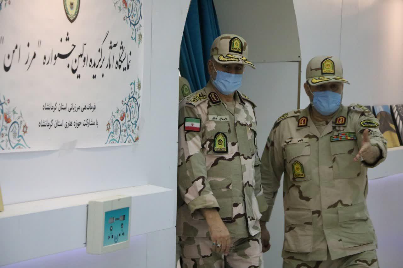 نگارخانه تالار وحدت میزبان آثار جشنواره مرز ملی امن