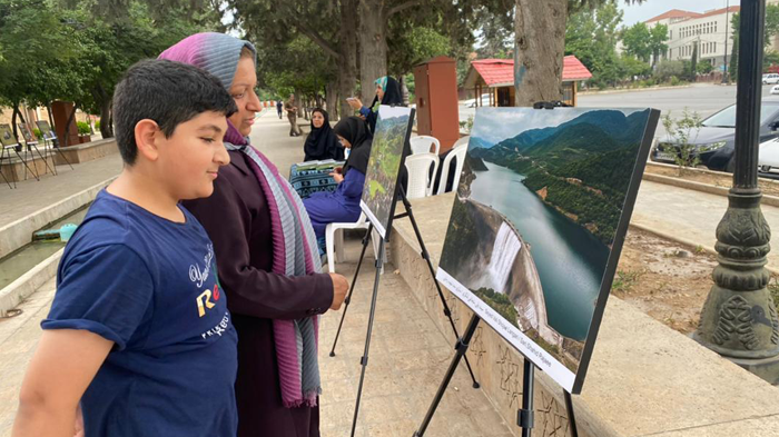 نمایشگاه عکس سامون در بوستان ولایت ساری برپا شد