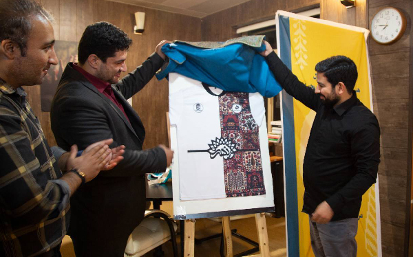 از پیراهن تیم فوتبال هنرمندان استان چهارمحال و بختیاری رونمایی شد